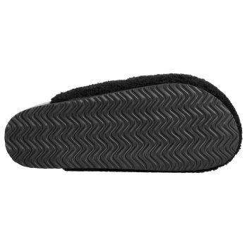 esmara® Damen Plüsch-Clogs (Schwarz, 39) - B-Ware neuwertig