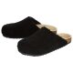 esmara® Damen Plüsch-Clogs (Schwarz, 39) - B-Ware neuwertig