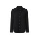 esmara® Damen Musselin-Bluse, mit Kentkragen (Schwarz, 38) - B-Ware neuwertig