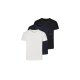 LIVERGY® 3er Set Herren-T-Shirts, XL, schwarz/marineblau/weiß - B-Ware neuwertig