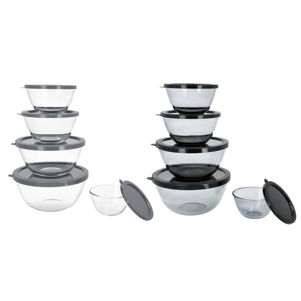 SILVERCREST® Glasschüssel-Set, 5-teilig