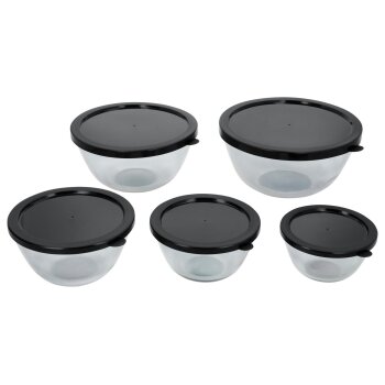 SILVERCREST® Glasschüssel-Set, 5-teilig - B-Ware