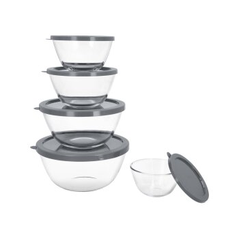 SILVERCREST® Glasschüssel-Set, 5-teilig - B-Ware