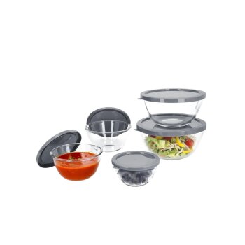 SILVERCREST® Glasschüssel-Set, 5-teilig - B-Ware