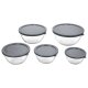 SILVERCREST® Glasschüssel-Set, 5-teilig - B-Ware