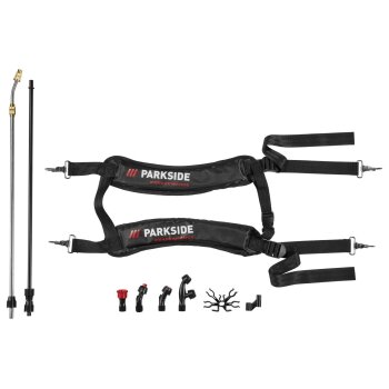 PARKSIDE PERFORMANCE® 20 V Akku-Rucksackdrucksprüher »PPARDS 16 D3«, ohne Akku und Ladegerät - B-Ware