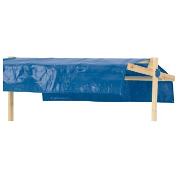 Playtive Matschküche, aus Echtholz mit Dach - B-Ware