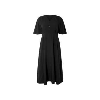 esmara® Tunika-Kleid / Kleid, Midilänge (Schwarz, 40) - B-Ware neuwertig