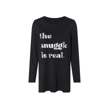 esmara® Damen Pyjama, angenehmer Tragekomfort (Schwarz, S(36/38)) - B-Ware neuwertig