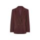 esmara® Damen Blazer, mit Reverskragen (Bordeaux, 46) - B-Ware neuwertig