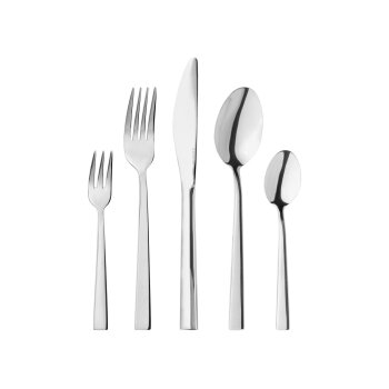 SILVERCREST® Edelstahl-Besteck-Set, 30-teilig (Modern) - B-Ware neuwertig