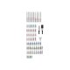 PARKSIDE® 71-teiliges Bit-Set PBS3 A2, mit Spezialbits - B-Ware Transportschaden Kosmetisch