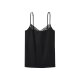 esmara® Damen Spaghettiträgerhemd, 3 Stück (Schwarz, M(40/42)) - B-Ware sehr gut