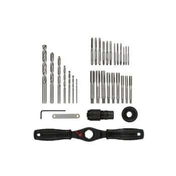 PARKSIDE PERFORMANCE® 40-teiliges Gewindebohrer-Schneideisen-Set - B-Ware sehr gut
