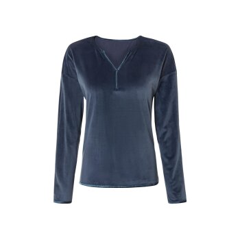 esmara® Damen Nicki Pyjama (Blau, XS (32/34)) - B-Ware neuwertig