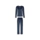 esmara® Damen Nicki Pyjama (Blau, XS (32/34)) - B-Ware neuwertig
