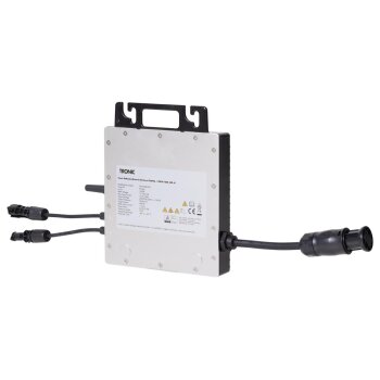 TRONIC® Balkonkraftwerk Starterset TOPCon »TSBK 400 A1« 370 Wp / 400 W Full Black - B-Ware Transportschaden Kosmetisch