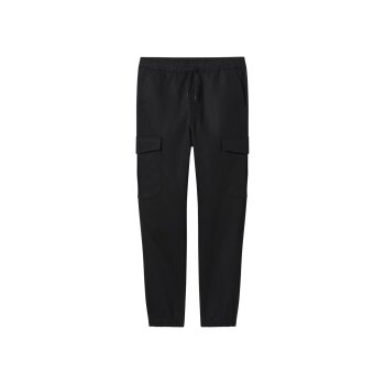 esmara Men Herren Cargohose (Schwarz, XL (56/58)) -...