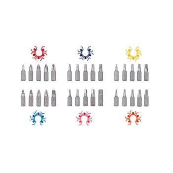 PARKSIDE® Ratschenschraubendreher-Bit-Set, 31-teilig - B-Ware Transportschaden Kosmetisch