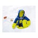 lupilu® Kleinkinder Skijacke, mit Kinnschutz (navy/gelb, 86/92) - B-Ware neuwertig