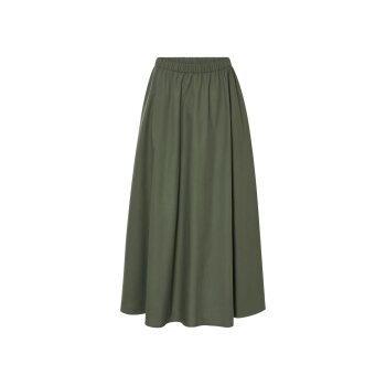 esmara® Damen-Rock, Midi, L, khaki - B-Ware sehr gut