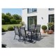 LIVARNO® Alu-Gartentisch »Houston / Toronto« grau, 140 x 92 x 74 cm - B-Ware sehr gut