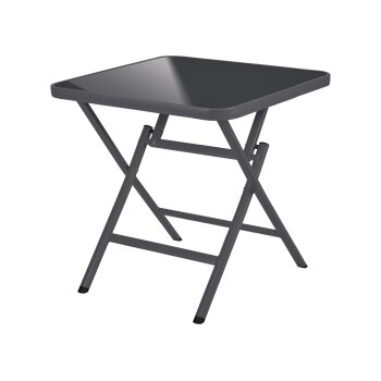 LIVARNO® Alu-Glastisch »Houston /...