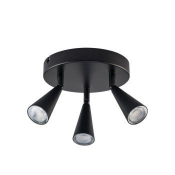 LIVARNO® LED-Deckenleuchte »FREYA« (Deckenstrahler, Schwarz) - B-Ware neuwertig