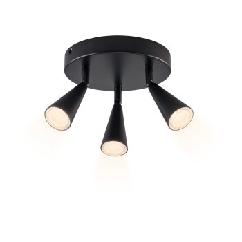 LIVARNO® LED-Deckenleuchte »FREYA« (Deckenstrahler, Schwarz) - B-Ware neuwertig