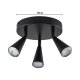LIVARNO® LED-Deckenleuchte »FREYA« (Deckenstrahler, Schwarz) - B-Ware neuwertig