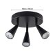 LIVARNO® LED-Deckenleuchte »FREYA« (Deckenstrahler, Schwarz) - B-Ware neuwertig