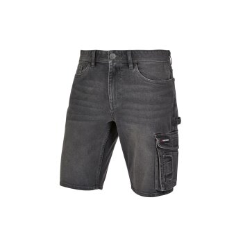 PARKSIDE® Herren Jeans-Arbeitsshorts, mit praktischer Cargo Tasche (Dunkelgrau, 50) - B-Ware neuwertig