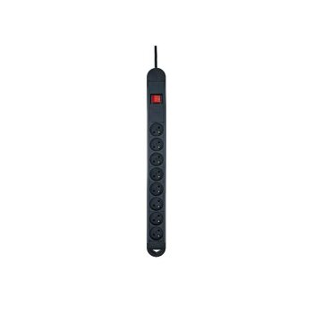 TRONIC® Steckdosenleiste 8-fach, schwarz - B-Ware...