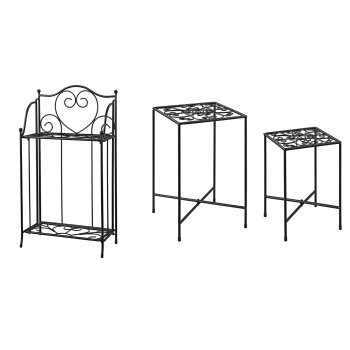 LIVARNO® Blumenregal / Blumenhocker-Set - B-Ware