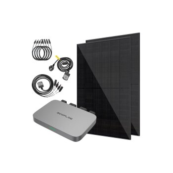 VALE Balkonkraftwerk ECOFLOW 860 Wp / 800 W, WiFi,...