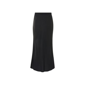esmara® Damen Midi-Rock, mit elastischem Gummizugbund (Schwarz, 36) - B-Ware sehr gut