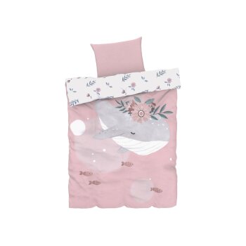 Kuniboo Edel-Renforcé-Baby-Bettwäsche, 100 x...