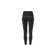 CRIVIT Damen Thermo-Funktionstights mit Handytasche am Bein (Schwarz, XS(32/34)) - B-Ware neuwertig