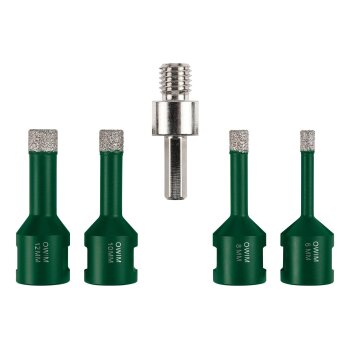 PARKSIDE® Diamant-Fliesenbohrer-Set, M14 - 5-teilig - B-Ware neuwertig