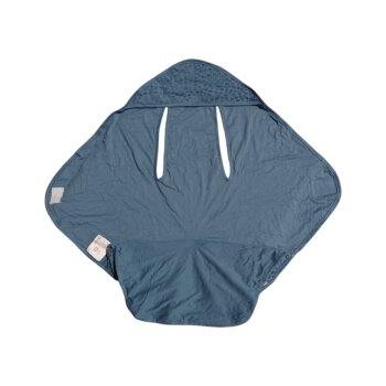 roba Baby-Einschlagdecke Seashells Indigo, 80 x 80 cm, blau - B-Ware neuwertig