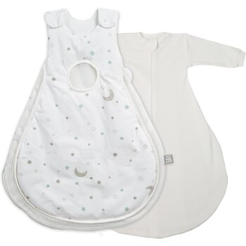 roba 2-teiliger Schlafsack safe asleep, Air PLUS, 62/68, Sternenzauber - B-Ware sehr gut