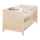 roba Kombi-Kinderbett Easy Sleep, 70 x 140 cm, Holz natur - B-Ware Transportschaden Kosmetisch