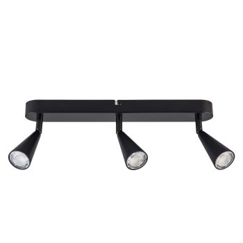 LIVARNO home LED-Deckenleuchte, 3 Strahler, warmweiß (oval/schwarz) - B-Ware gut