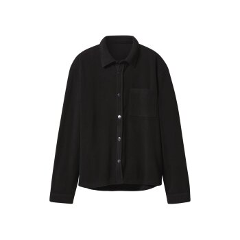 esmara® MEN Fleece Herrenhemd, XL, schwarz - B-Ware...