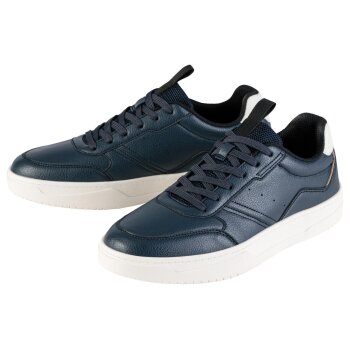 LIVERGY® Herren Sneaker, mit Zungen- und Schaftrandpolsterung (Marine, 44) - B-Ware sehr gut