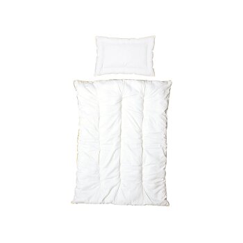 roba Baby Bettset, Steppbett und Kissen, Baumwollbezug -...