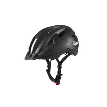 CRIVIT Fahrradhelm mit Rücklicht (Schwarz, L/XL) -...