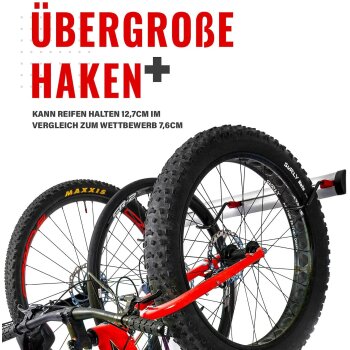 PRO BIKE TOOL Fahrrad-Wandhalterung, für 3 Fahrräder - B-Ware gut