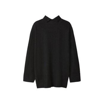 esmara® Damen Strickpullover (Schwarz, M(40/42)) - B-Ware neuwertig