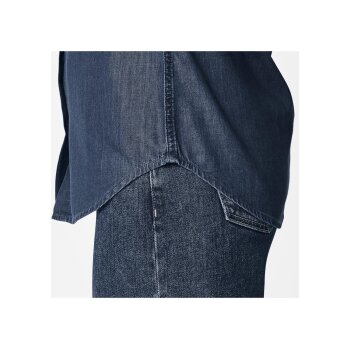 esmara® Damen Jeanshemd (Dunkelblau, 40) - B-Ware Beschädigt